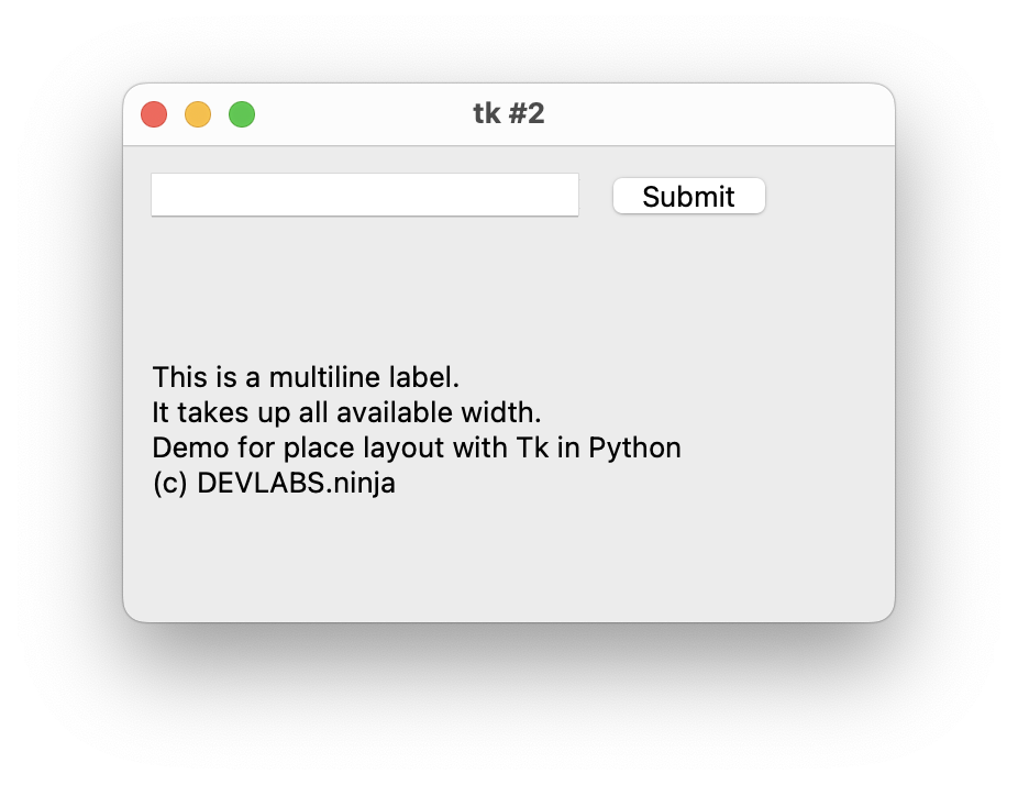 Place Layout with Python